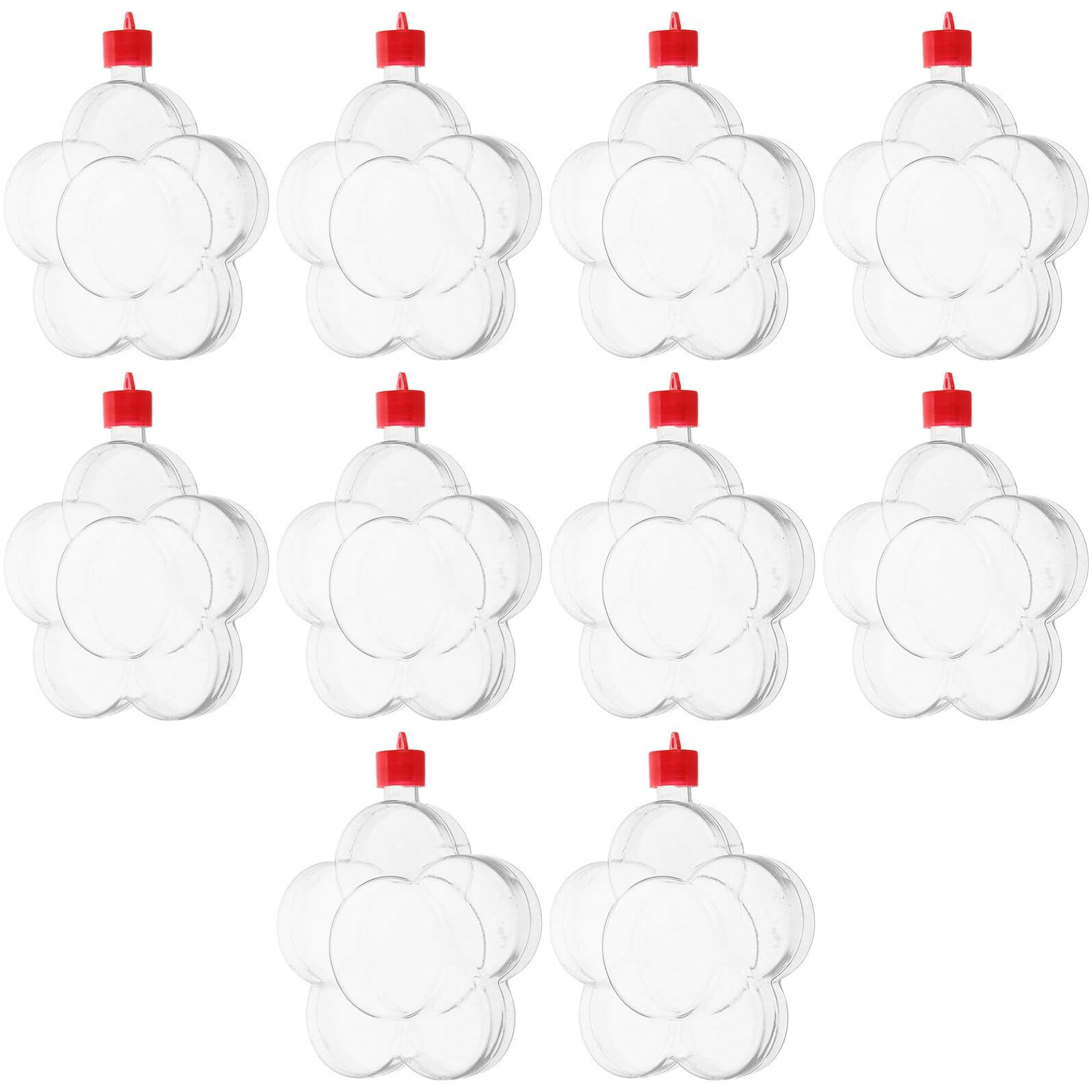 FRCOLOR 10pcs Plastic Sand Painting Bottles for Boys and Girls DIY Art Activity Craft Supplies Wedding Party Supplies for Childrens Art Project