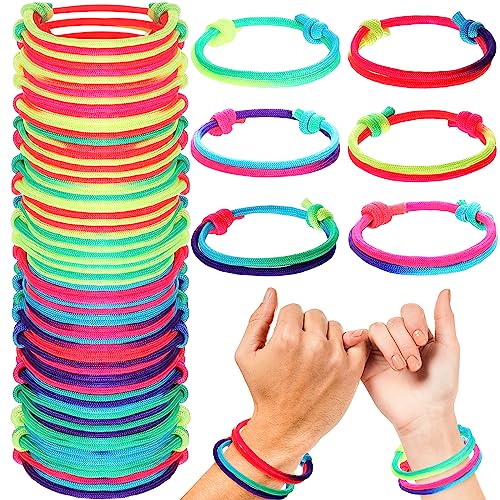 Yinkin Christmas Operation Gifts First Day of School Bracelets Bracelets Mommy and Me 1st Day of Kindergarten Woven Rope Gifts
