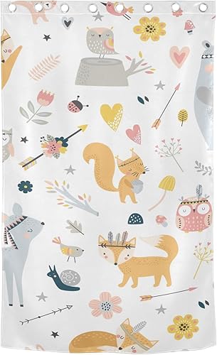 Miniatura 2 de Black Out Curtains Farmhouse Curtains for Window Treatments 84" Room Divider Bathroom Curtains cortinas para cocina