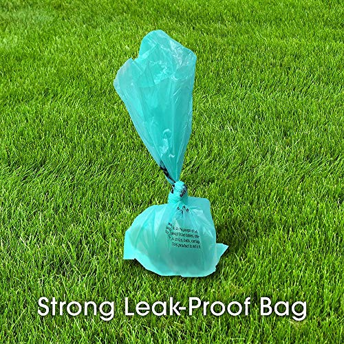 Bags on Board Odor Control Dog Poop Bags and Dispenser | Strong, Leak Proof Dog Waste Bags | Ocean Breeze Scent | 9 x14 Inches, 900 Waste Pickup Bags, 3203940073