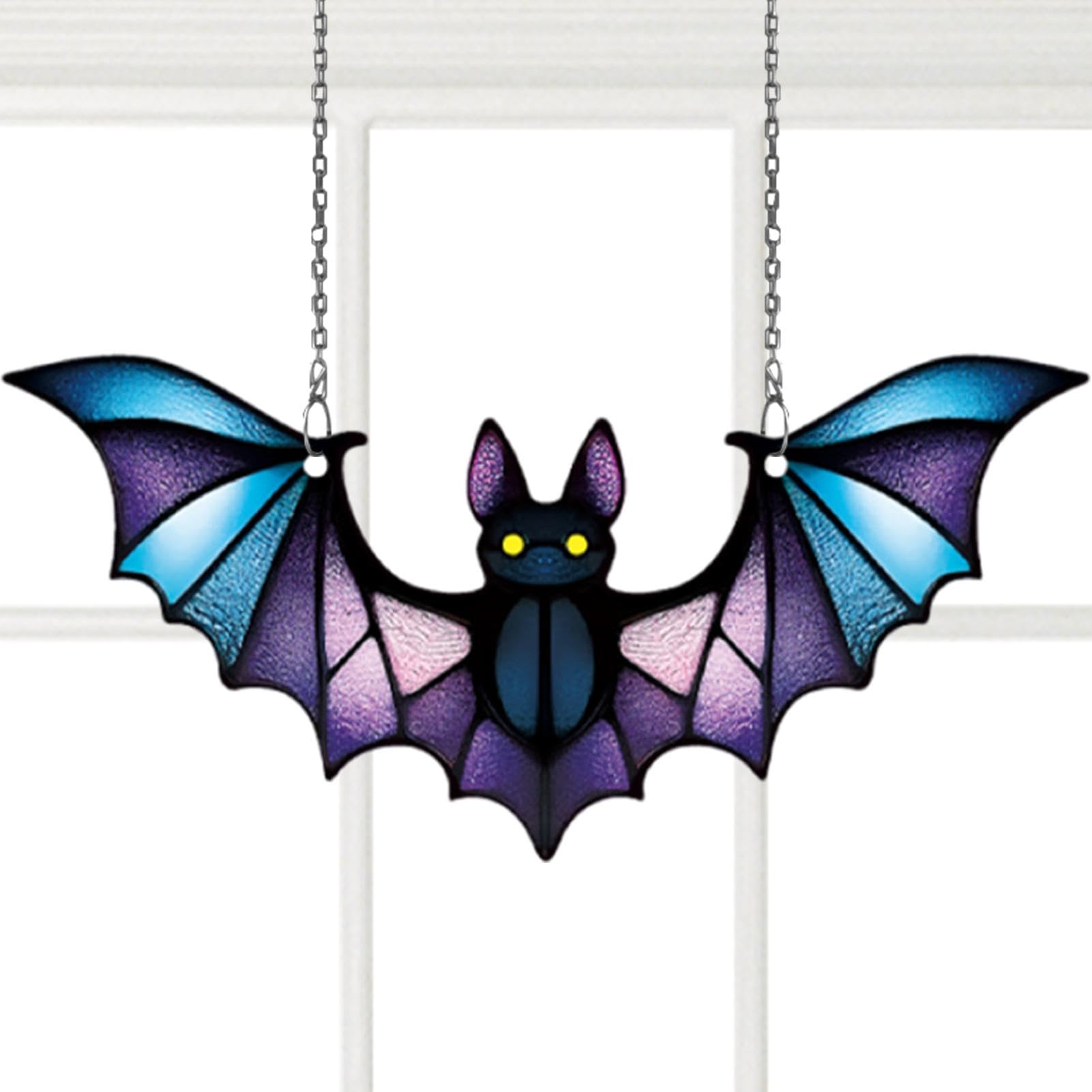 Amazon｜コウモリ サンキャッチャー ウィンドウ、手作りハロウィーン
