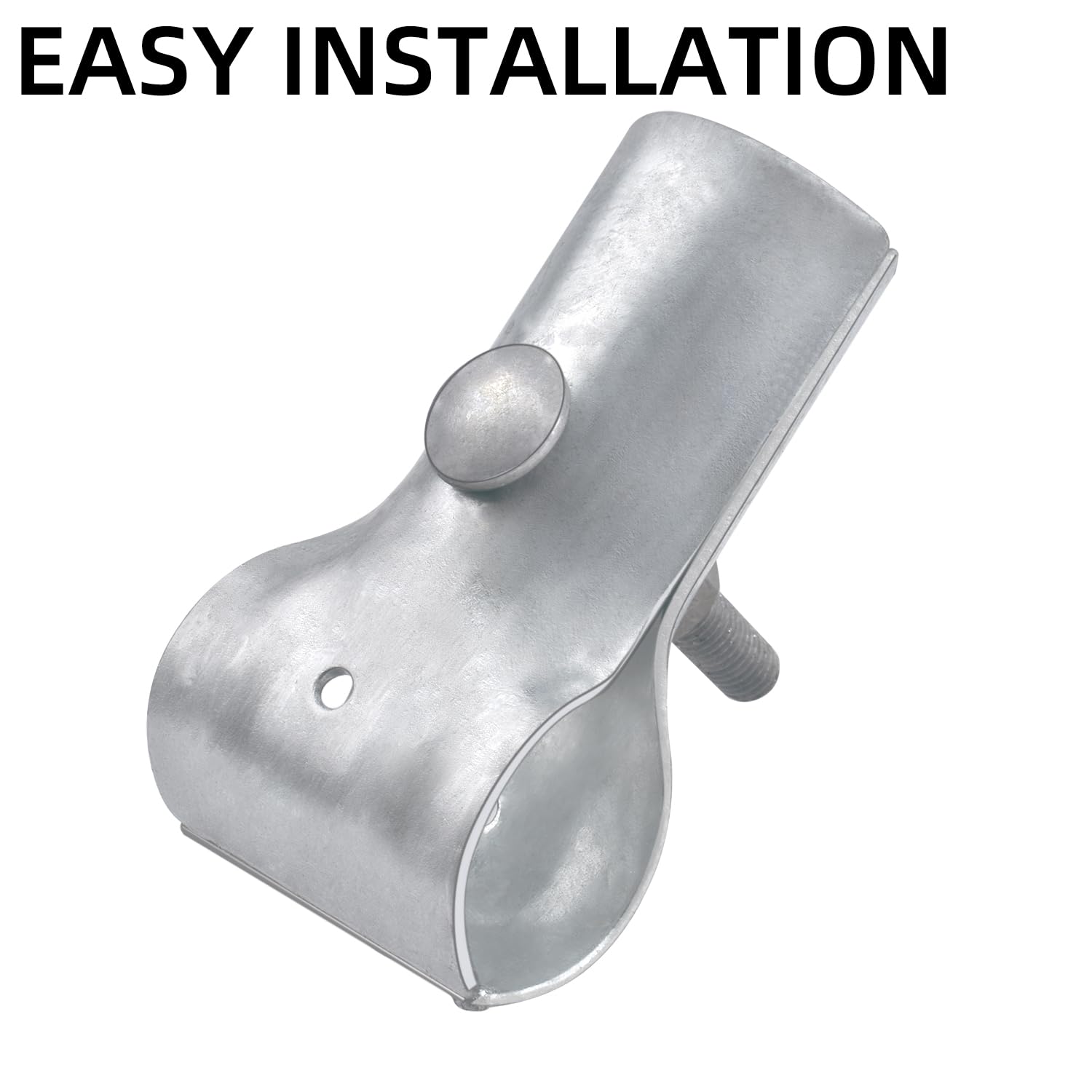 Chain Link Fence Hardware Stainless Steel - 25mm Tube Connector Clips For  DIY Projects & Repairs Chain Link Fence Clamps