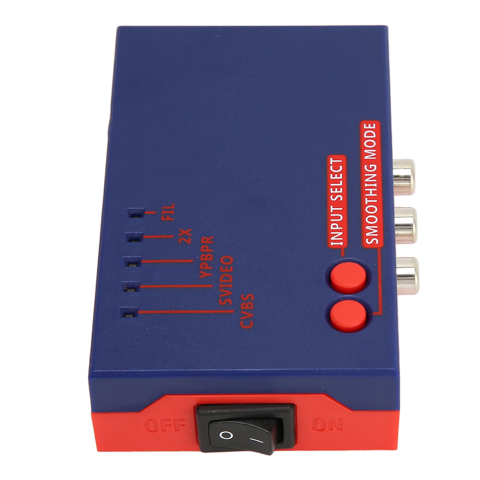Sorandy RetroScaler2x Convertitore da AV a HD Interfaccia Multimediale per Appassionati di Giochi retrò, Convertitore Ad Alta Definizione per Vic20, N64, Dreamcast, Fornito con Cavo USB (BLUE)
