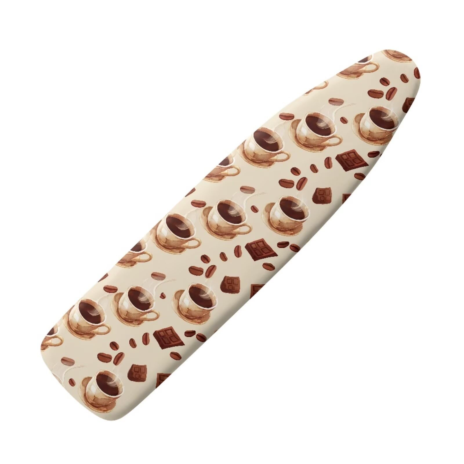 Nghmk Coffee Funny Ironing Board Cover Standard Size Fits Most Standard Iron Boards With 100% Cotton,Easy To Install