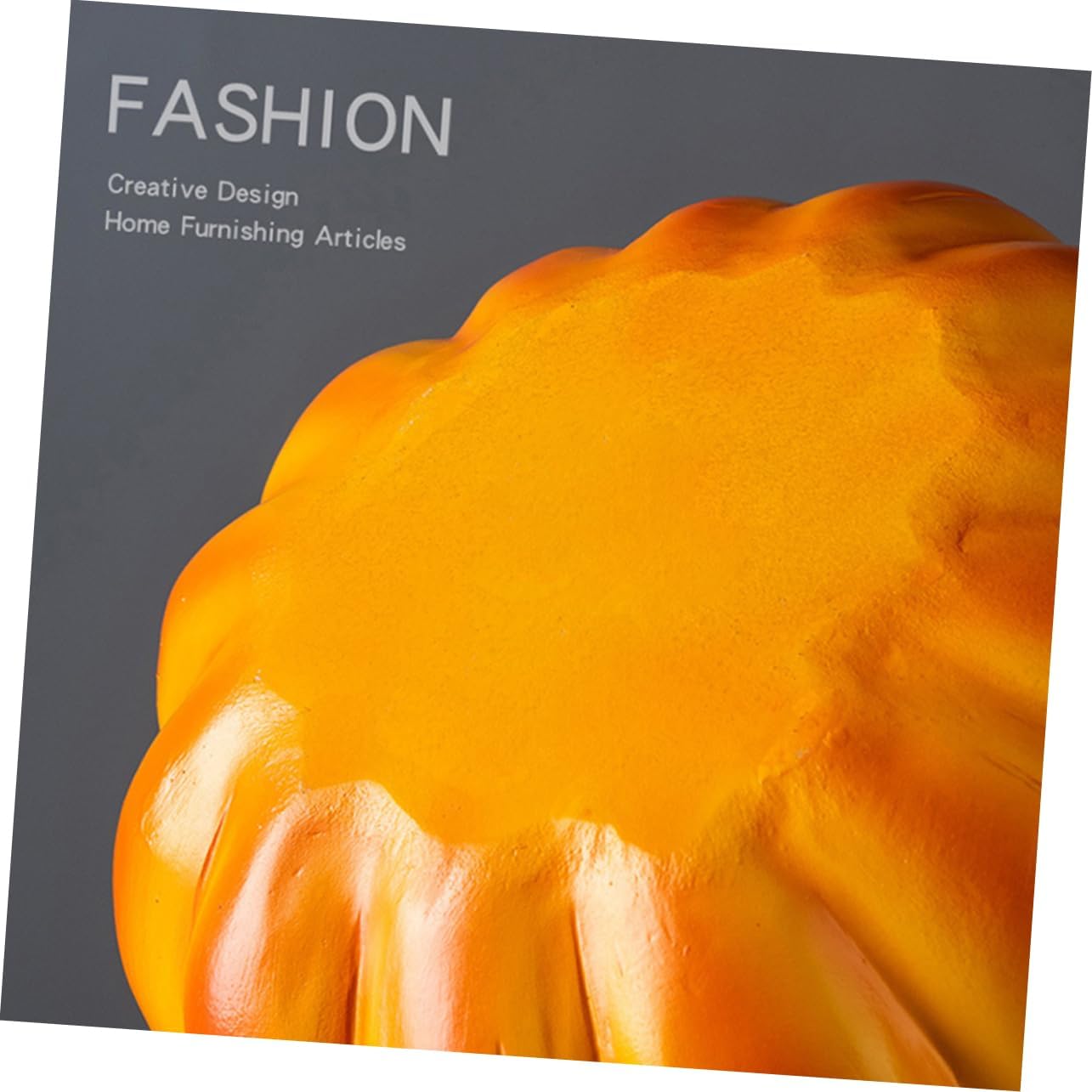 Large Animated Pumpkin Ornament Halloween Decoration Resin Craft for Home