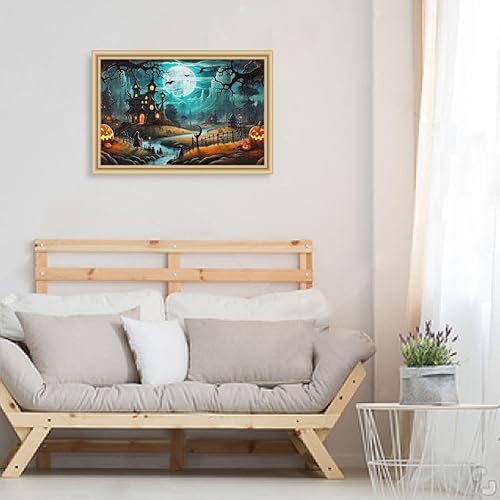 Miniatura 6 de Rompecabezas de 1000 piezas gótico de Halloween para ilustraciones de juegos para adultos, adolescentes y niños 20323064