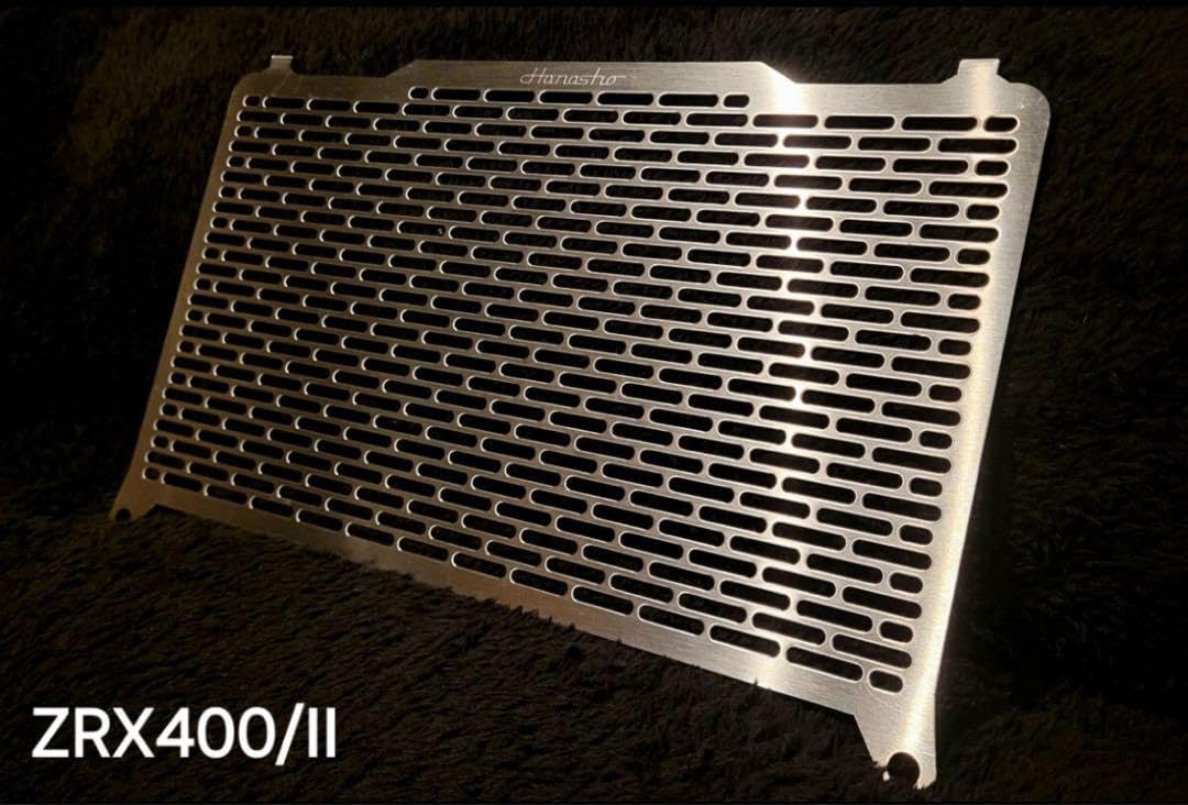 Hanasho ZRX400/II ラジエーターコアガード ステンレス材 Hanasho