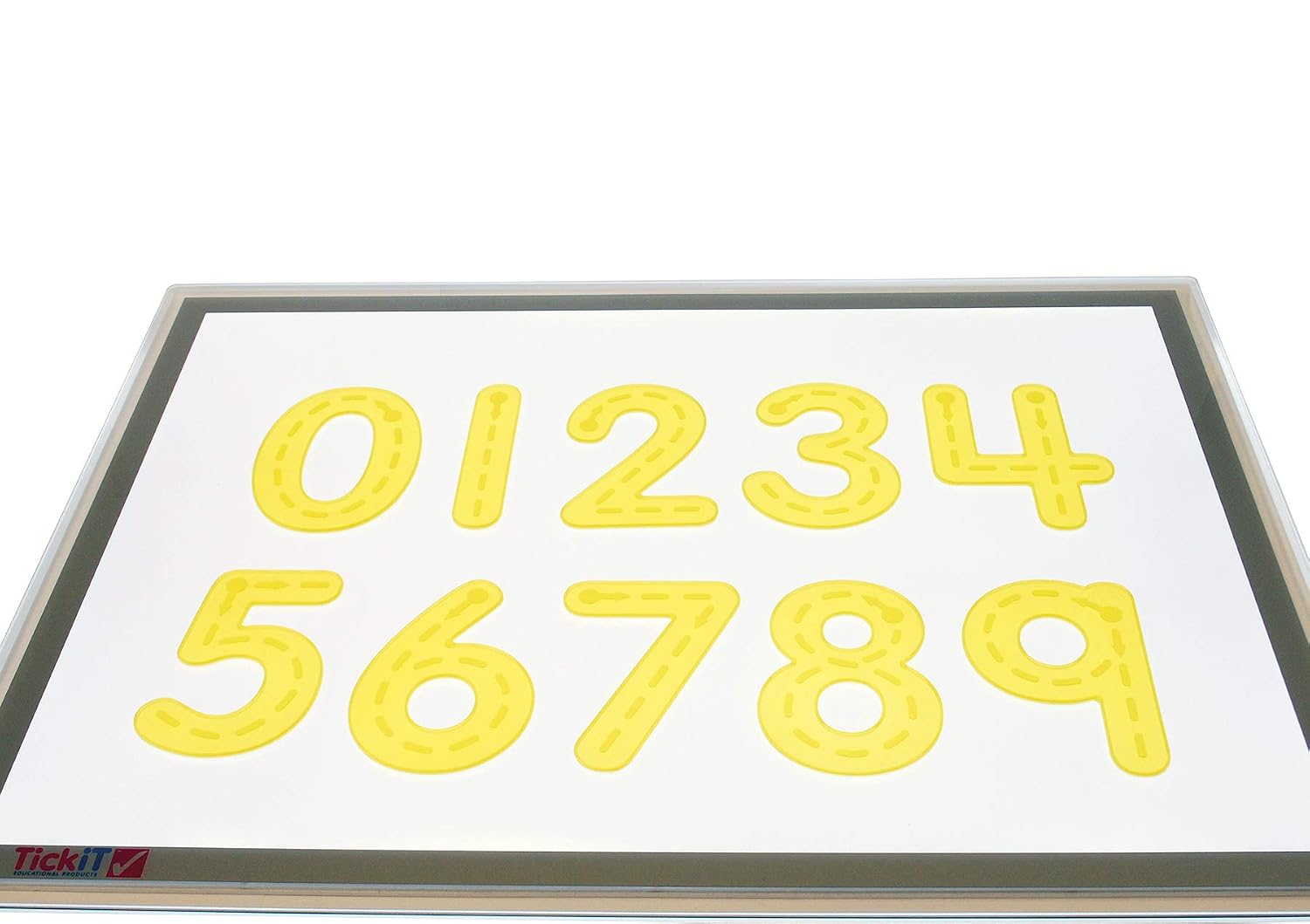 TickiT 9211 Silishapes Trace Numbers, 0-9 (Pack of 10)