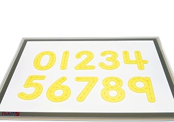 TickiT 9211 Silishapes Trace Numbers, 0-9 Pack of 10