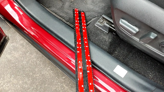 GZBFTDH Protection De Seuil De Portière De Voiture, Pour Chrysler 300 Accessoires, Garniture De Plaque D'entrée De Porte En Acier