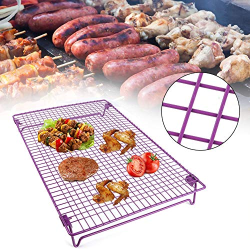 Grelha Assadeira Grelha de resfriamento, Rack de resfriamento de pão para bolo de biscoitos Cremalhe