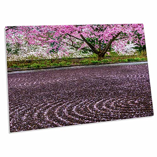 3dRose Pennsylvania, Wayne. Zen Patterns Desk Pad miniatura 1