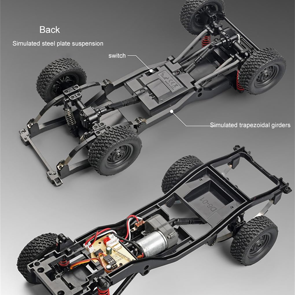 Komplette Auto 1 stücke Kunststoff Für MN82 1/12 Crawler Fernbedienung RC Auto Zubehör Ersatzteile RC Upgrade Teil, Rot