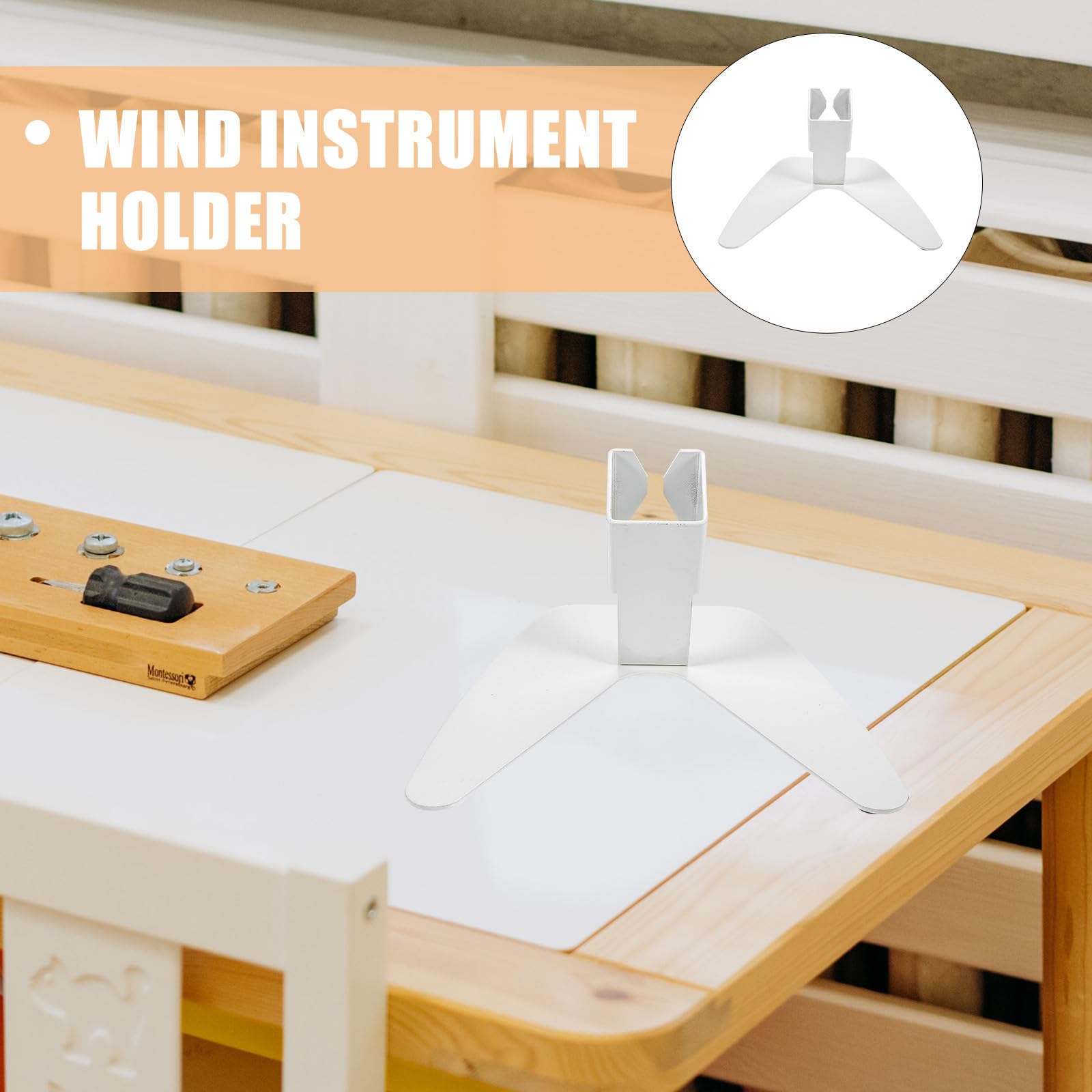 Robuster Digitaler Windhalter aus Eisen für Elektronische Blasinstrumente und Blockflöten Stabiler Instrumentenständer für Musiker und Sammler