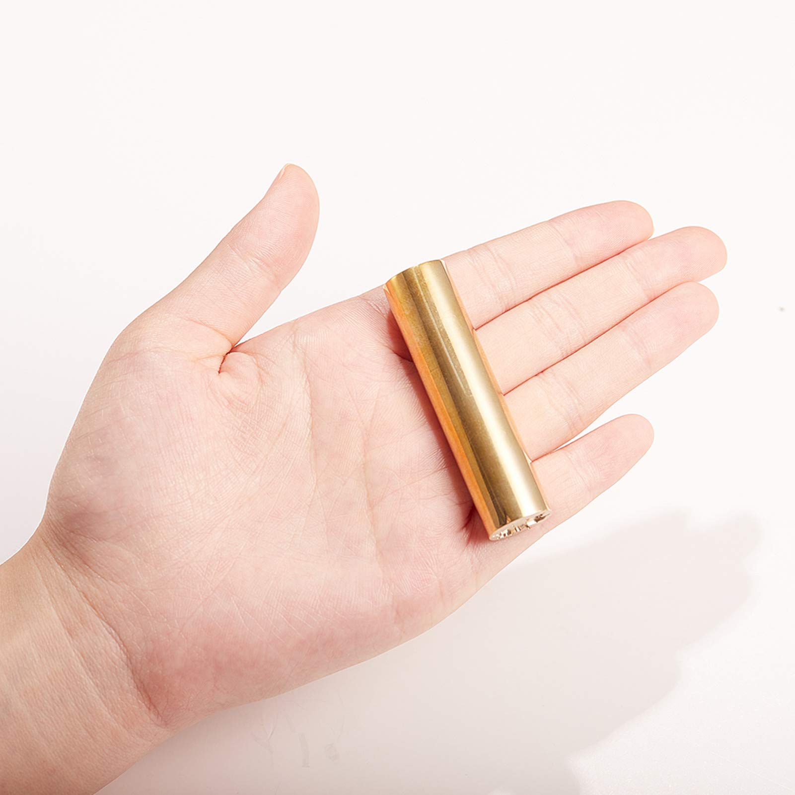 CRASPIRE Sello De Cera 2 Cara, Minicolumna De Latón, Sello De