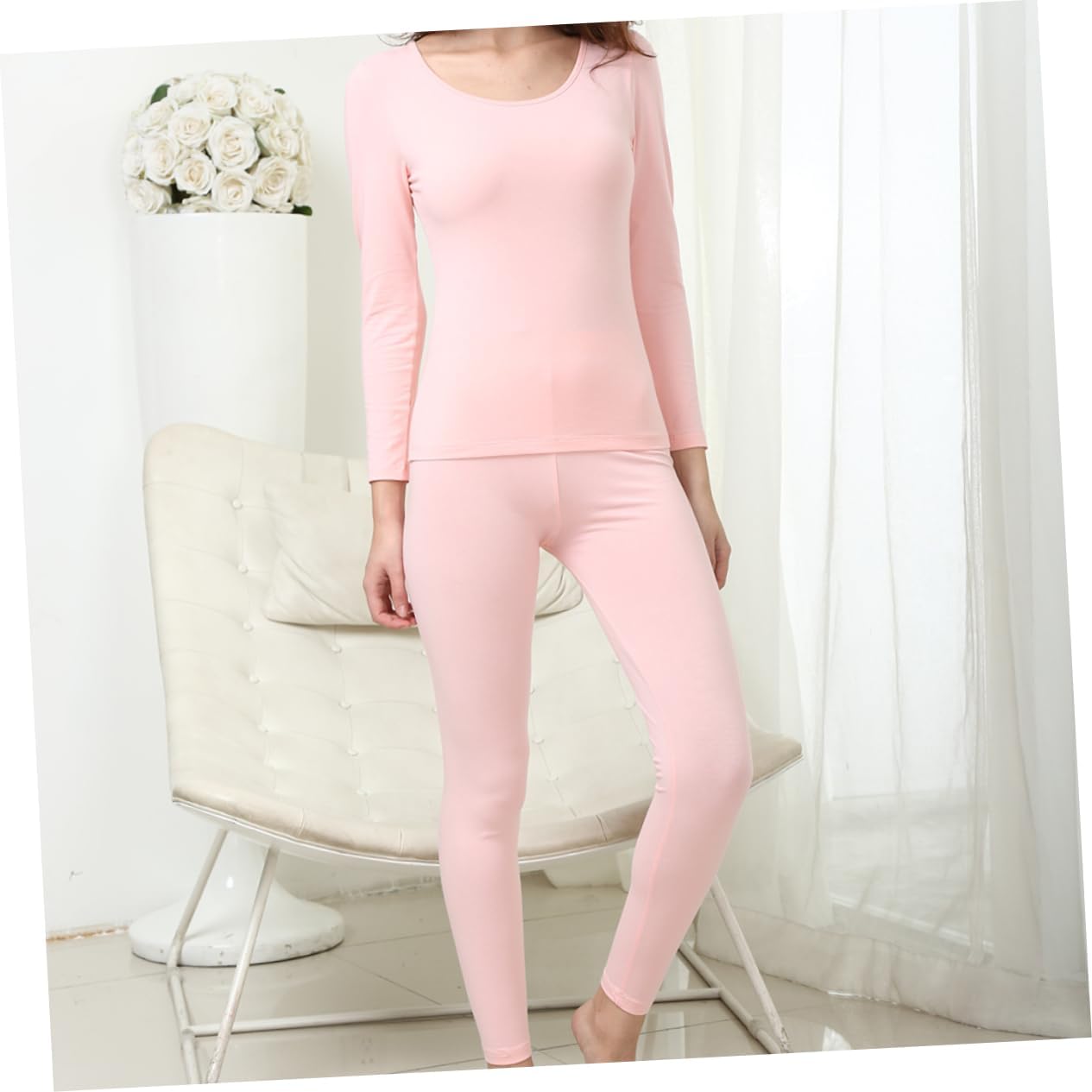 LIFKOME 2pcs Thermal for Women Women’s Women Thermal