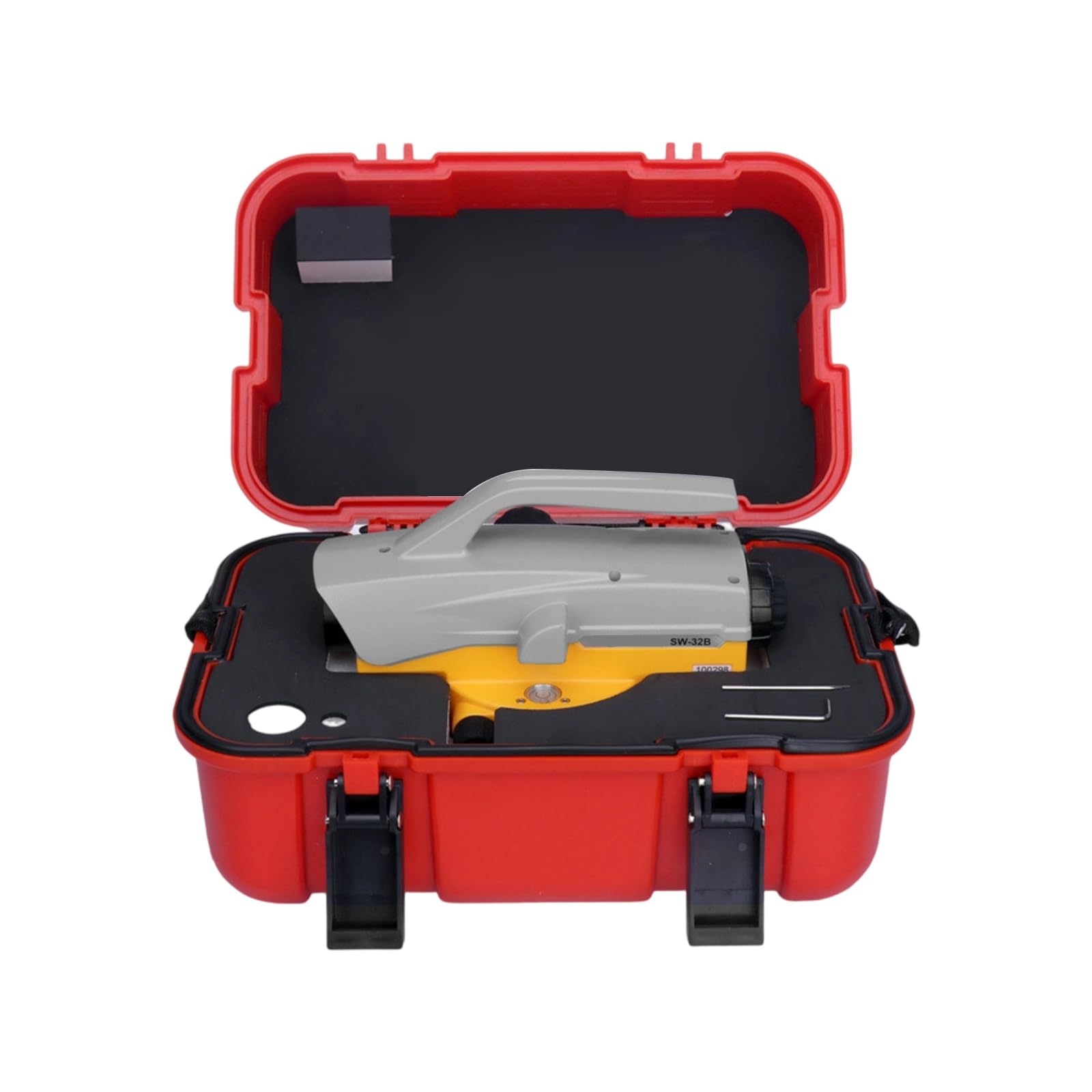 Strong Construction Measurement Tool 32 Times Enlarge Lens with Full Rotation Marker and Transportable Protective Housing for Workplace Use Engineering Construction Measurement Tool