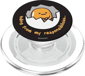 Gudetama Hiding From My Responsibilities PopSockets PopGrip for MagSafe