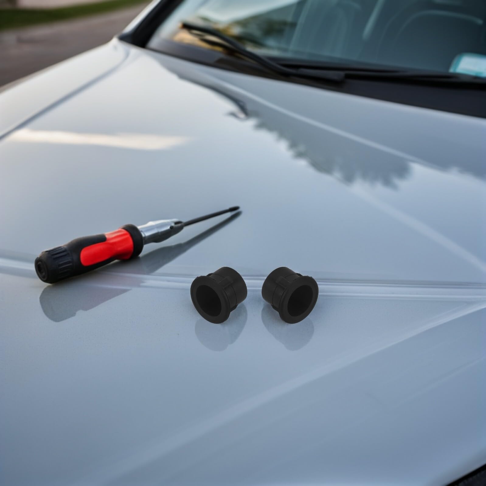 Anneome Funda de Goma para Sonda de Radar de Coche 18,5-22,5 Mm, 5 Unidades, Accesorio de Sensor de Aparcamiento Resistente al Agua para Sistemas de Asistencia de Conducción Segura