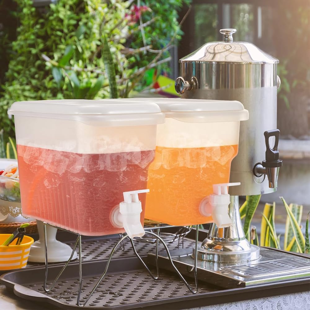 Sosoport Récipient à Eau Froide En Plastique Résistant à La