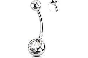 Belly Button Rings Surgical Steel: Shinning Your Style.
