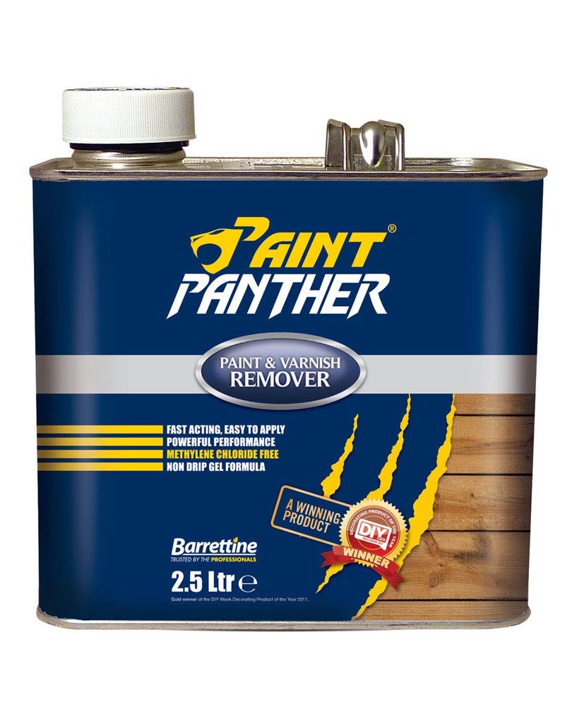 Barrettine Milky White Paint Panther Paint And Varnish Remover - 2.5L