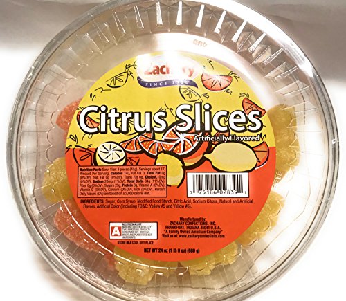 Zachary 24oz Jelly Tubs (Citrus Slices) miniatura 1