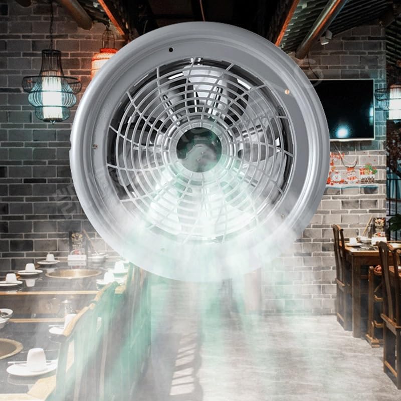 Circular Exhaust Fan Low noise Kitchen Smoking Wall Mounted