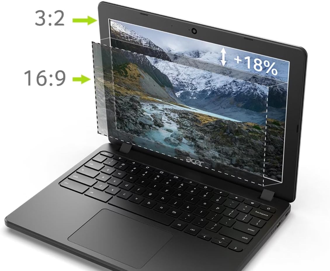 acer Chromebook 712 Laptop, 12-inch IPS HD,10th Gen Processor, 8 GB DDR4 SDRAM, 64 GB SSD, Chromebook C871, Intel Core i3-10110U, Chrome OS(Renewed)