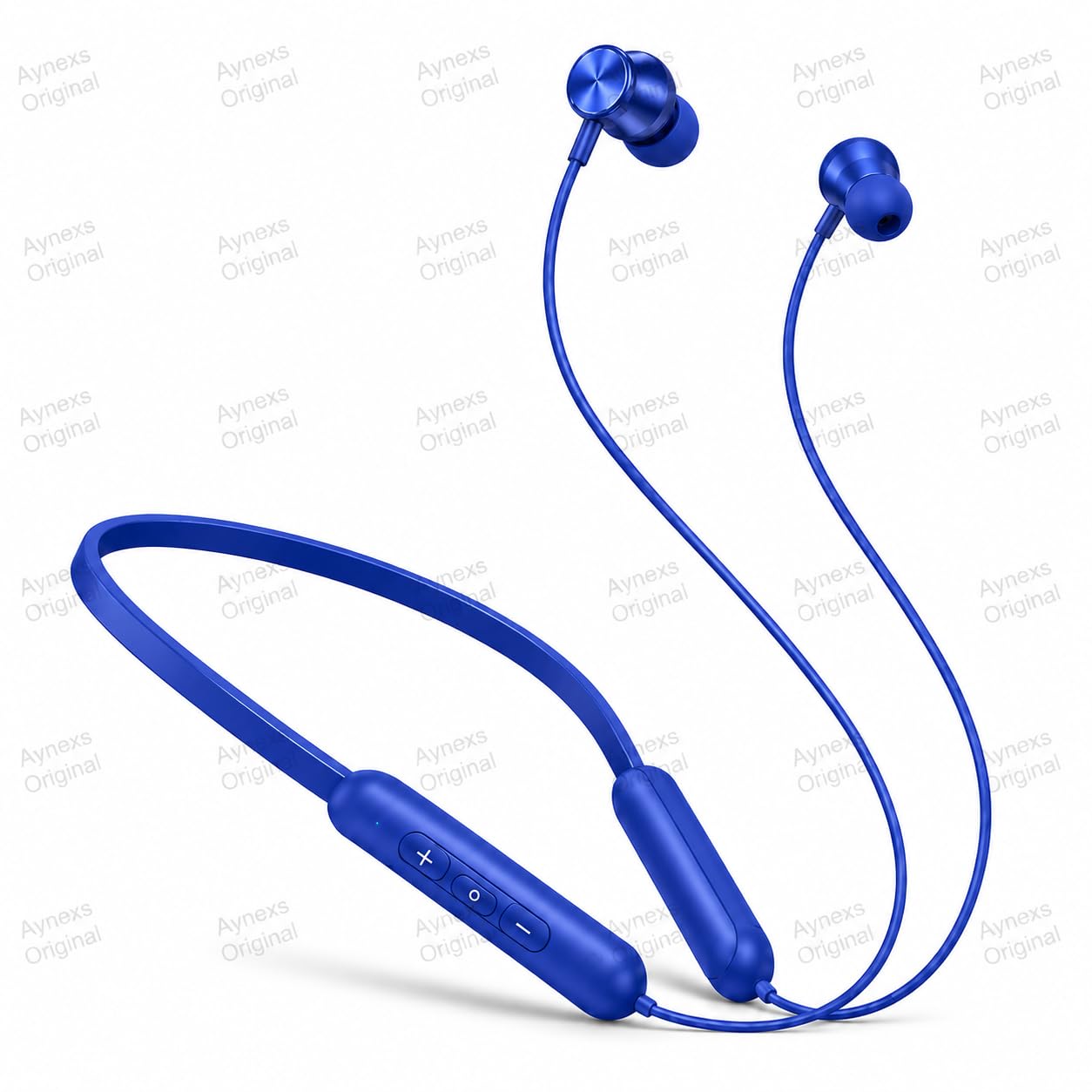 Original Neckband for OnePlus Bullets Wireless Z2 Bluetooth Neckband Earphones with Rich Bass Audio, Magnetic Controls, Quick Pairing and Long Battery Backup for Daily Use (Blue)-picture-35