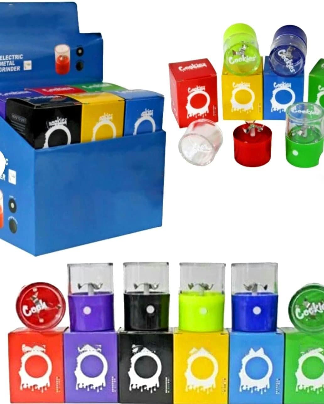 Havana Cookies Electric Automatic Metal Grinder Electric