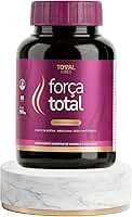 Suplemento Alimentar Capilar Força Total - Complexo Vitamínico Antiqueda e Fortalecimento de Fios e Unhas – Ideal para Pós-Bariátrica e Dietas Restritivas – 60 Cápsulas