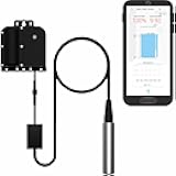 Smart Water Depth Sensor, Liquid Level Sensor, 16ft, Long-Range LoRa, Real-Time Alerts, Automation, Battery Up to 10 Years, Liquid Density Adjustable, Hub Required, YS7905