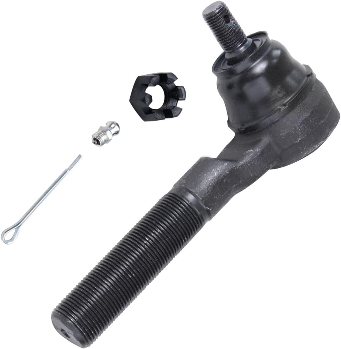 Detroit Axle - Front 3pc Tie Rods for Jeep Cherokee Comanche TJ Wrangler, 2 Outer Tie Rods 1 Right Inner Tie Rod Replacement