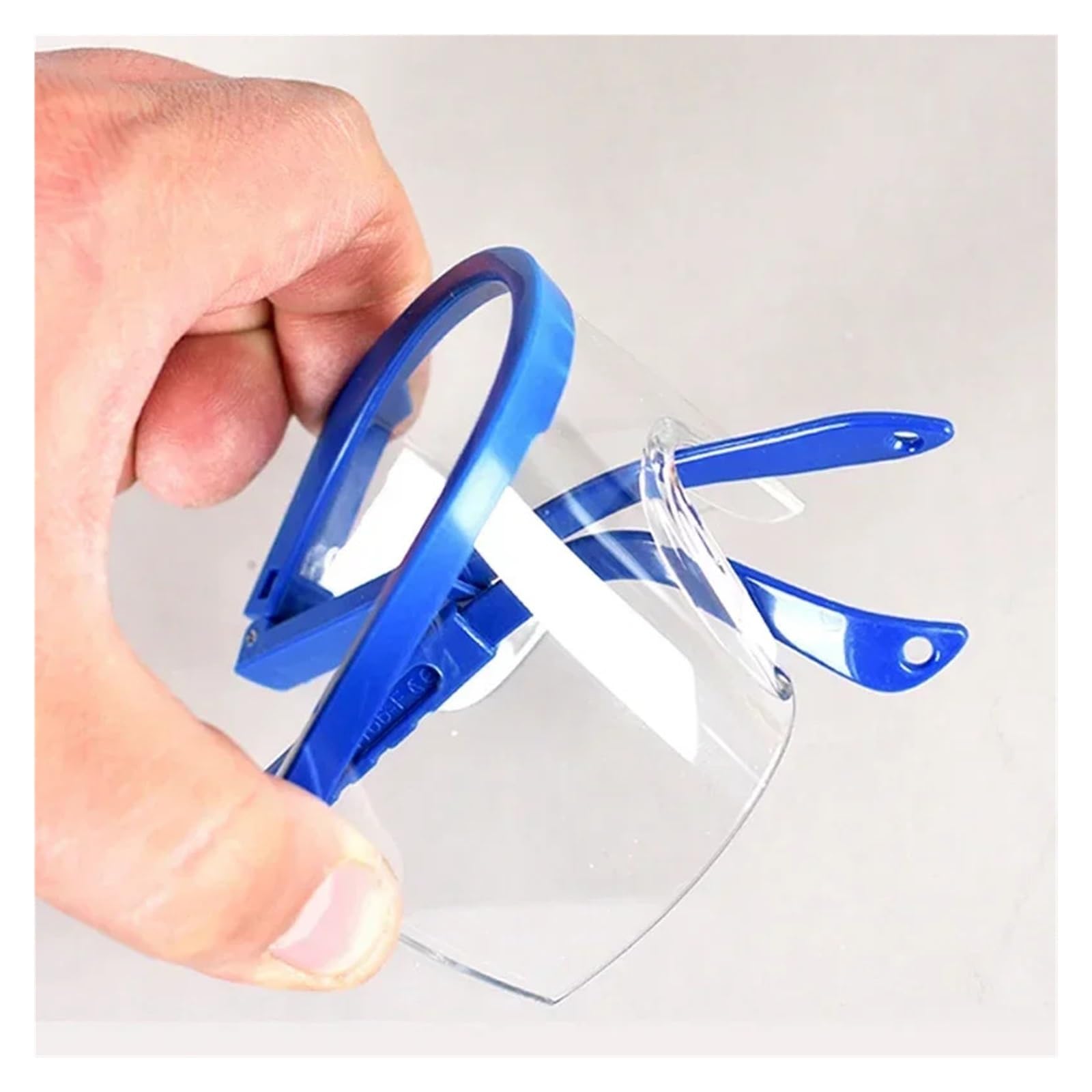 Okulary ochronne, Okulary ochronne 1/40 szt. przeciwbryzgowe, wiatroszczelne, pyłoszczelne, rowerowe(Blue 40pcs)