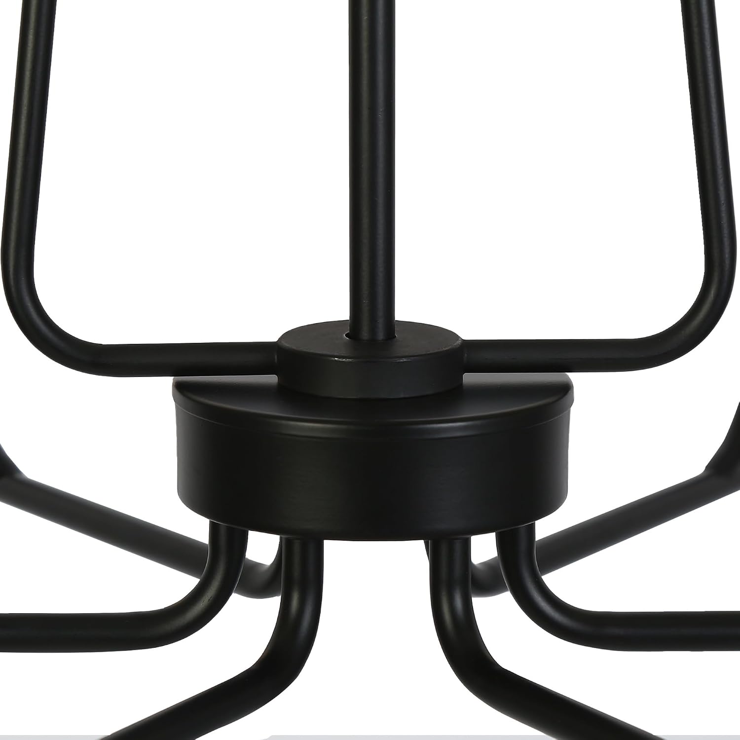 KSANA Large Black Chandelier, 12-Light 38.6” Modern Farmhouse Candle Branch Chandelier for Kitchen Island, Dining Room, Foyer, Living Room & High Ceilings