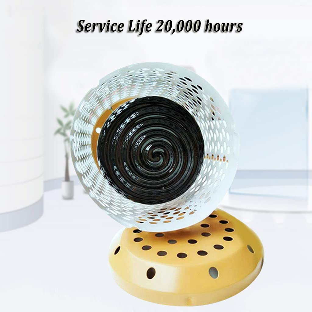 Lampada Riscaldante per Rettili Lampada Tartaruga, Emettitore di Calore in Ceramica da 75 W, Lampada Riscaldante per Animali Domestici con Guardia, Lampada Riscaldante per Crogiolarsi, Set di 2