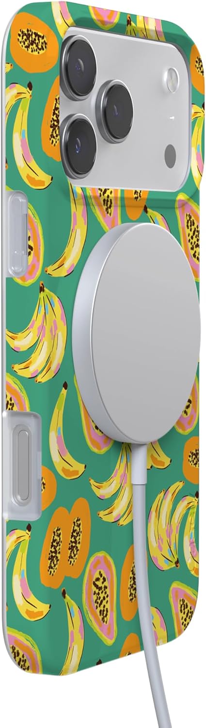 Casely iPhone 17 Pro Max Case | Papaya Palms | Dippin' Daisy's Tropical Vacation | Compatible with MagSafe | Classic Ultra Slim Design