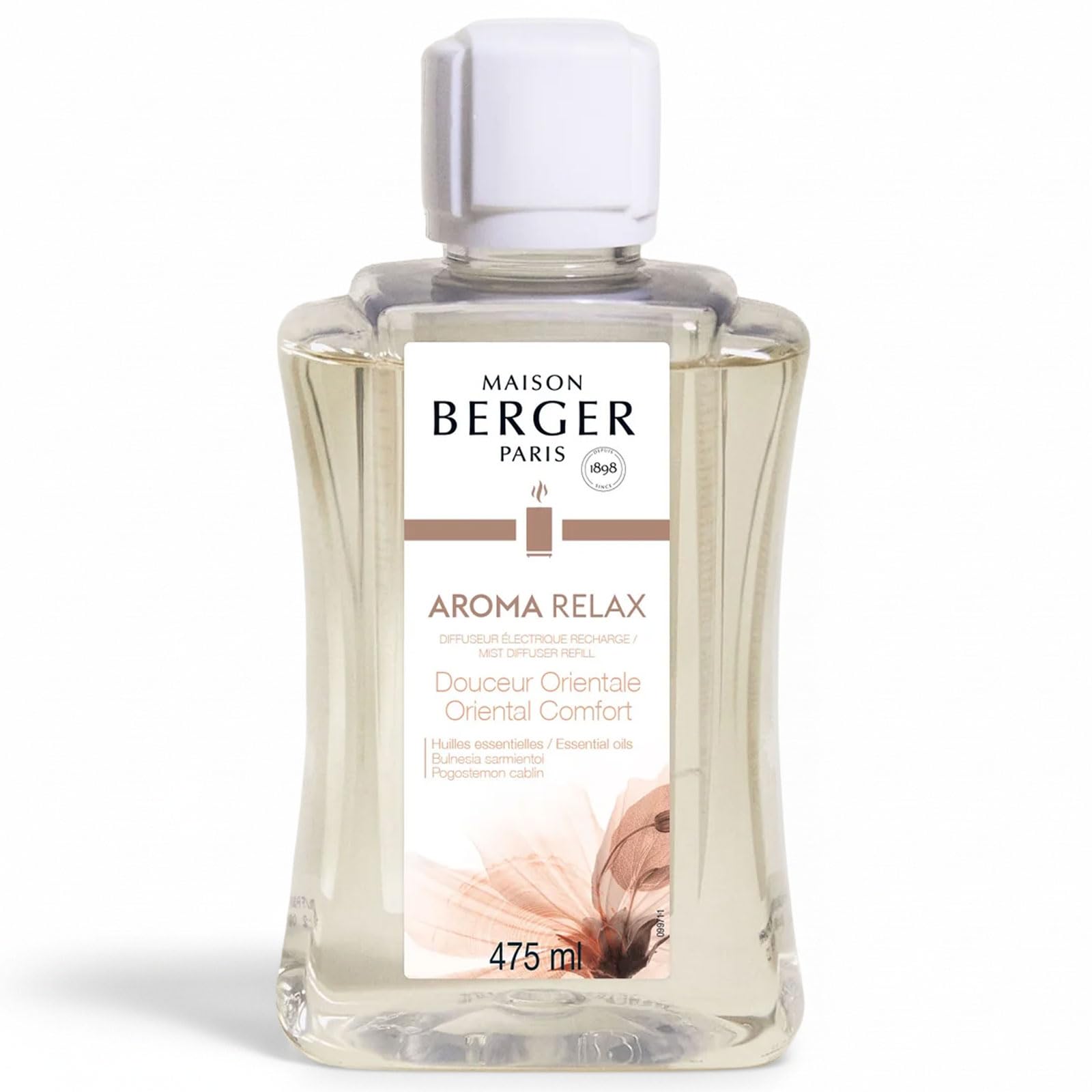 Maison Berger Transparent/Green Lamp Berger Clear Room Fragrance 475 Ml