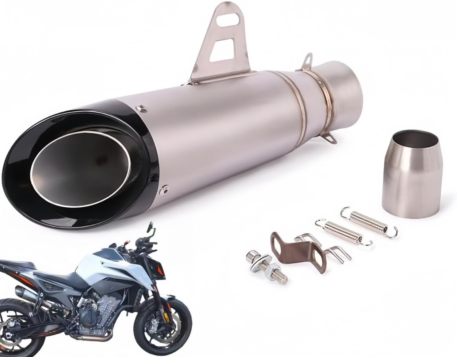Amazon | Willthinleye Φ50.8mm サイレンサー 汎用 バイクマフラー
