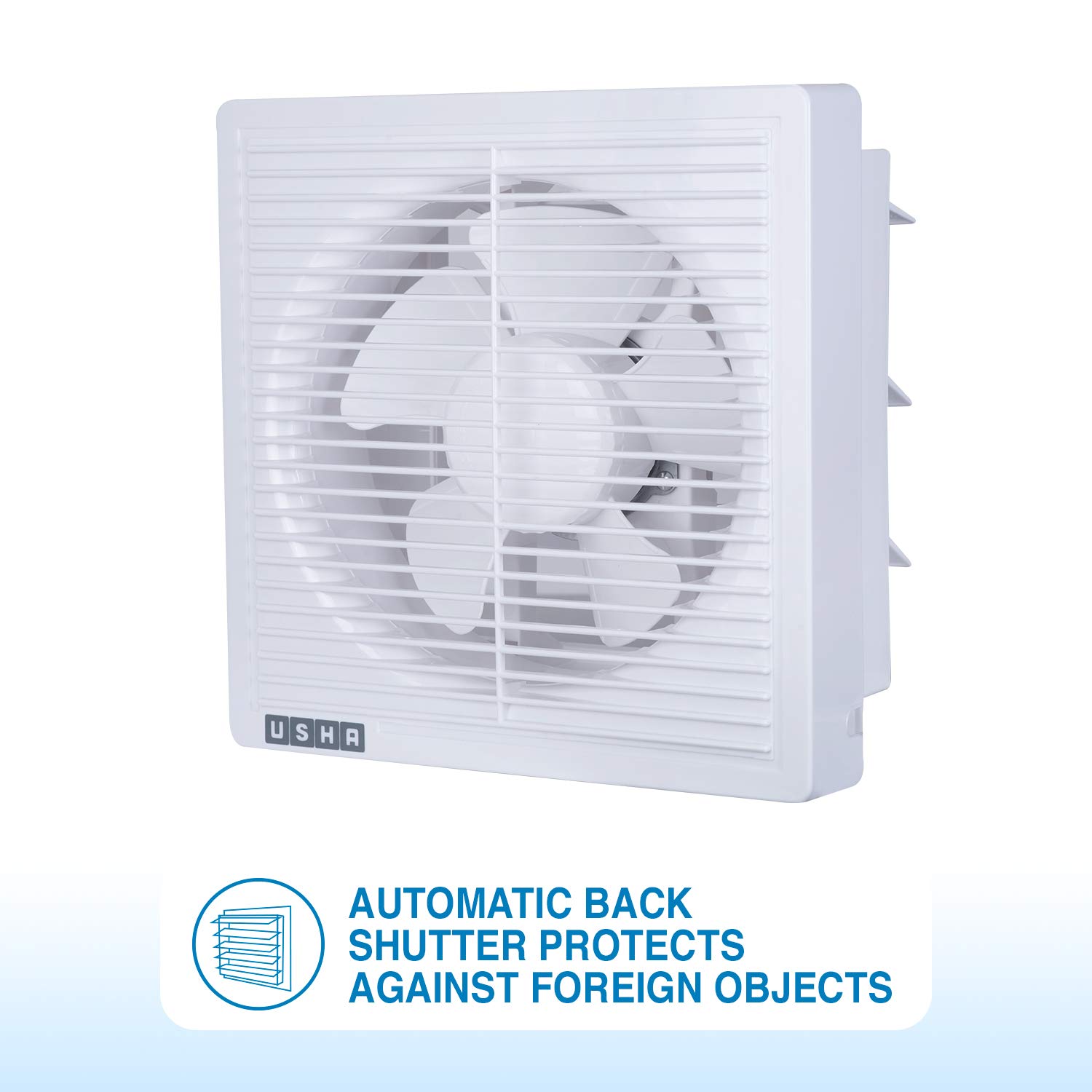Usha EF Striker High Speed 200MM White ISI