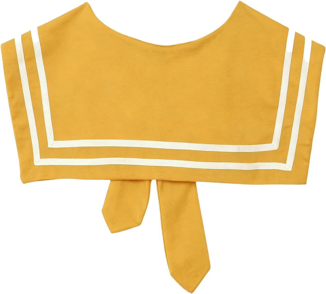 Lightweight Sailor Uniform Fake Collar Necklaces Sweet Navy Academy-style Shawl Wrap for School