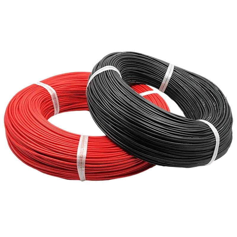 産業用ケーブル、 赤色ソフトシリコンケーブル 5 10メートル 電線 自動車配線 28 26 24 22 20 18 16 14 1