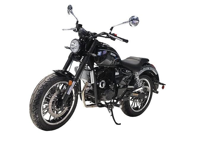 BOOM 250cc 6 Speed EFI Fuel Injection Dirt Bike Motorcycle Bike Street Bike Motorcycle (BLACK) - BLACK