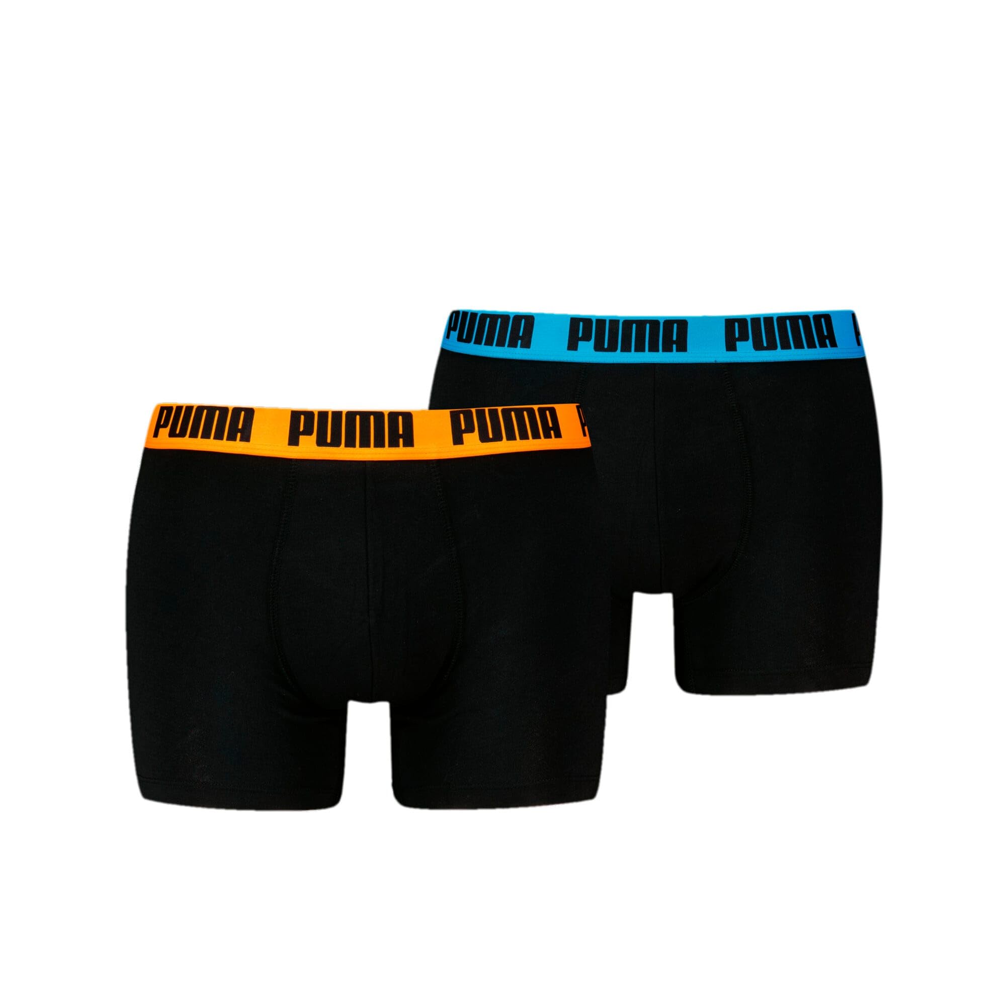 Puma Men's Black Pop Everyday Basic Boxer 2 Units M