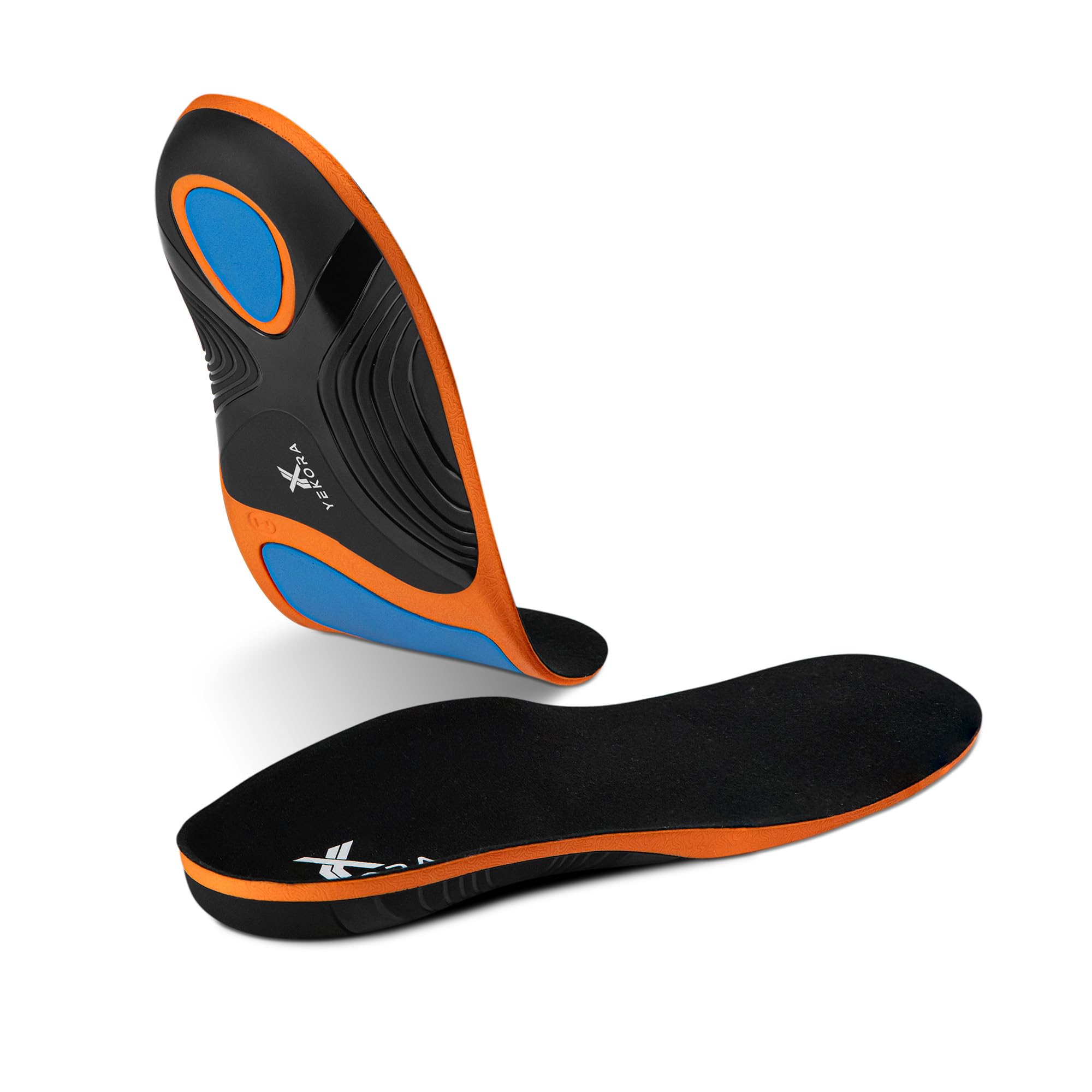 Ortho Plus Plantillas Ortopédicas para Zapatos con Soporte del Arco – Pies Planos, Fascitis Plantar, Espolón Calcáneo, Pie Cavo y Pie Valgo – Hombre y Mujer (M: 40-42 EU)