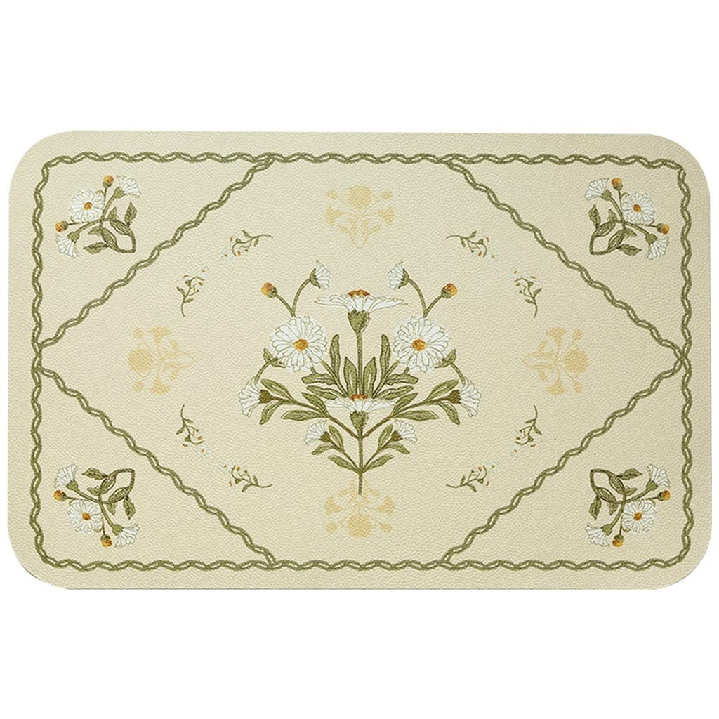 IANSHFKN 2 Pcs Table Mats Leather Placemats Washable Pad Mat Tablemats Dining Decoration Accessories