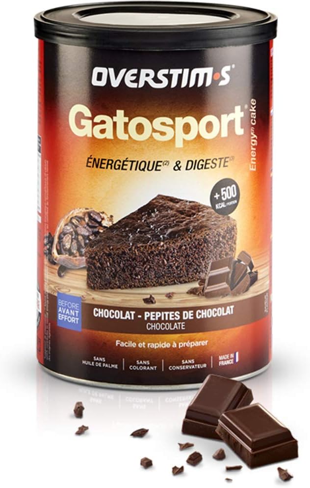 Overstims Gatosport 400g - Chocolate - Chocolate Chips