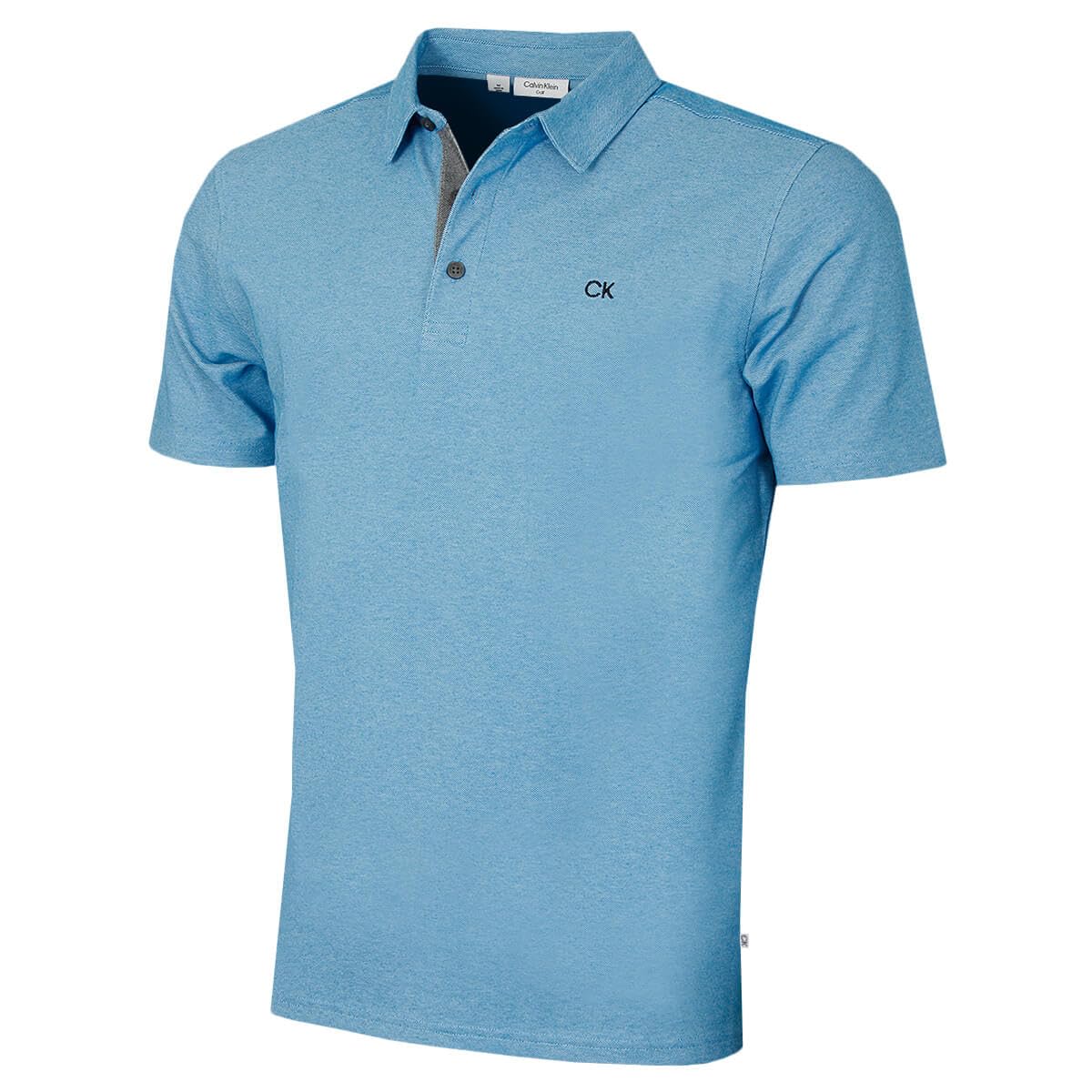 Calvin Klein Mens Prep Campus Oxford Polo Shirt - Blue - XXXXXL