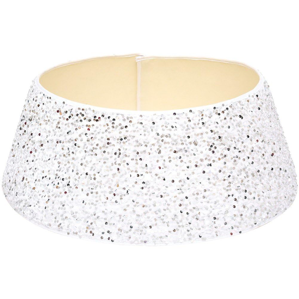 Collier d'arbre de Noël à paillettes pour sublimer votre salon pendant les fêtes